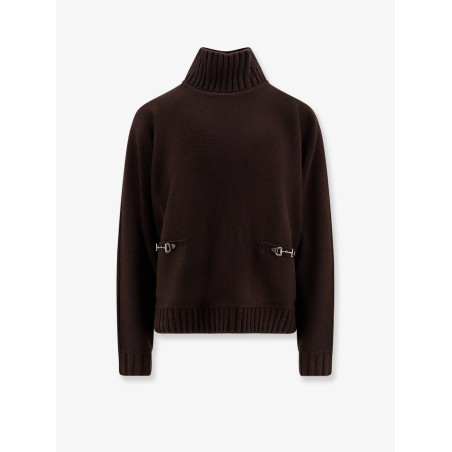 Wool and cashmere turtleneck sweater