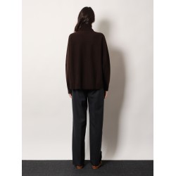 Wool and cashmere turtleneck sweater