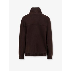 Wool and cashmere turtleneck sweater