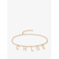 Chloé Letters metal belt