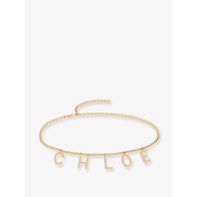 Chloé Letters metal belt