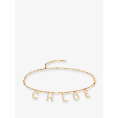 Chloé Letters metal belt