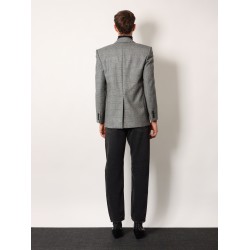 Prince of Wales wool blazer