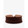 Bustier suede belt
