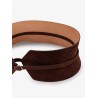 Bustier suede belt