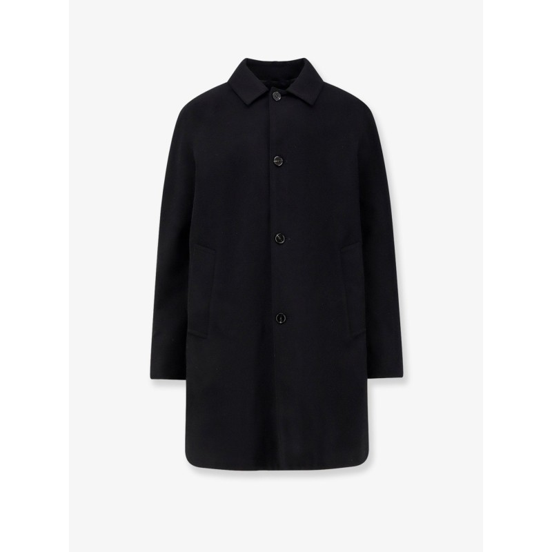 Cantuccio Felt wool coat with padded lining