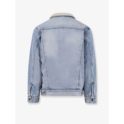 Denim jacket with Repreve® lining