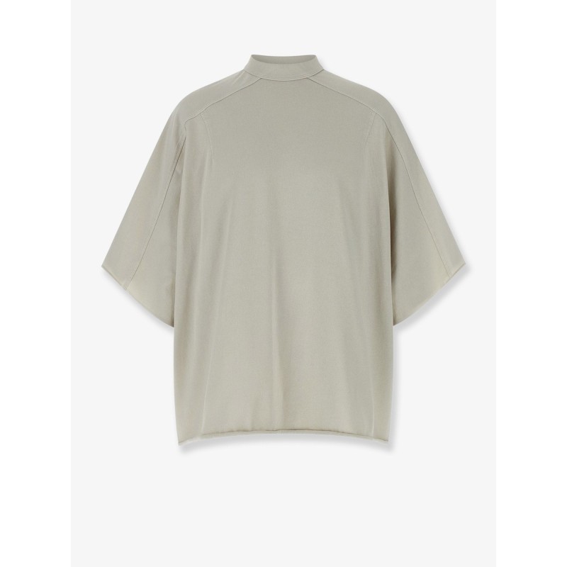 Cotton T-shirt with distressed effect