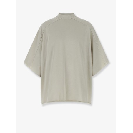 Cotton T-shirt with distressed effect