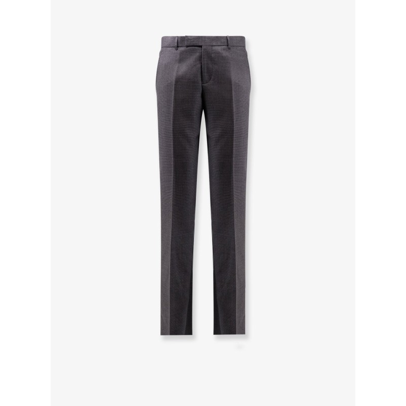 Cashmere and wool trousers