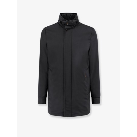 Nylon long jacket