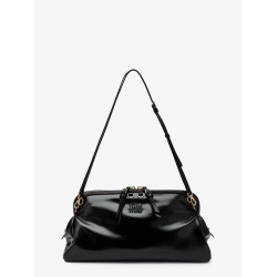 Leather shoulder bag