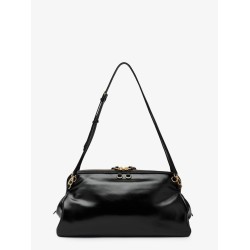Leather shoulder bag