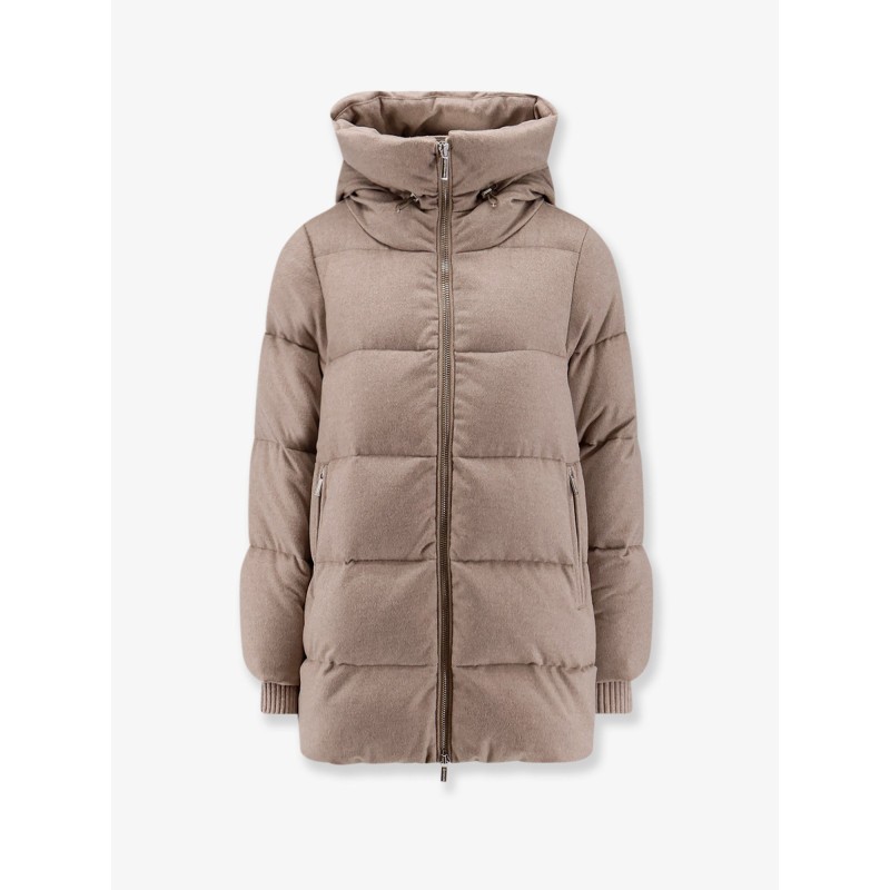 Carinzia wool and cashmere down jacket