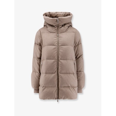 Carinzia wool and cashmere down jacket