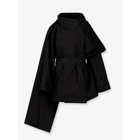 Mini Scarf cotton coat