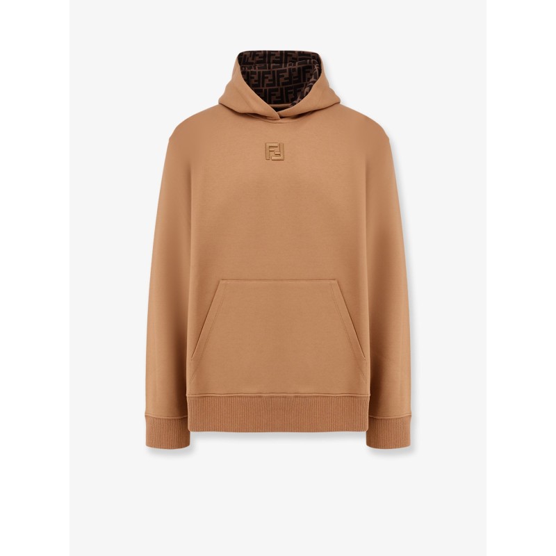 Cotton hooded sweatshirt