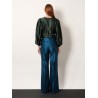 Duchesse silk trousers