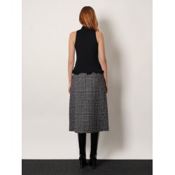 Ribbed virgin wool top