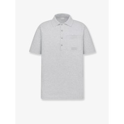 Mélnge cotton and silk polo shirt