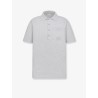 Mélnge cotton and silk polo shirt