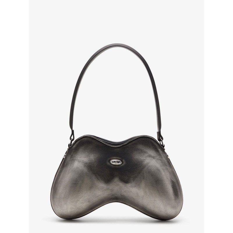 Double-D shoulder PU shoulder bag