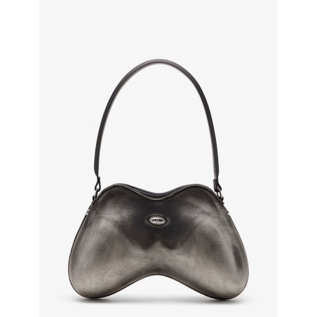 Double-D shoulder PU shoulder bag
