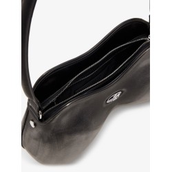 Double-D shoulder PU shoulder bag