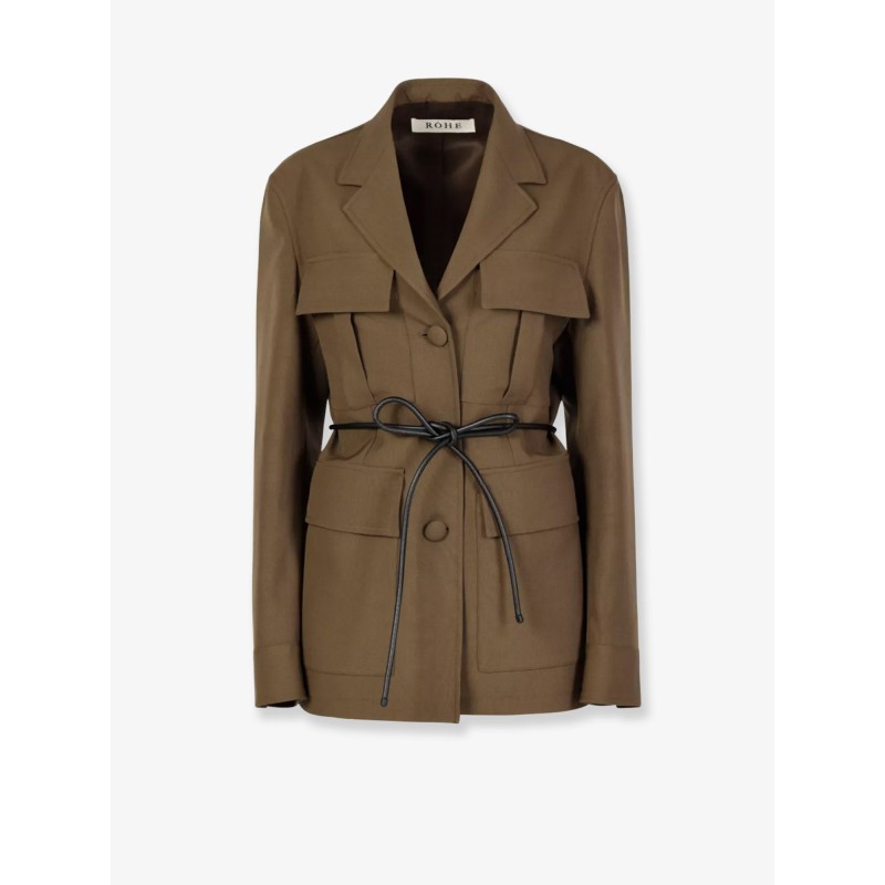 Safari virgin wool blazer