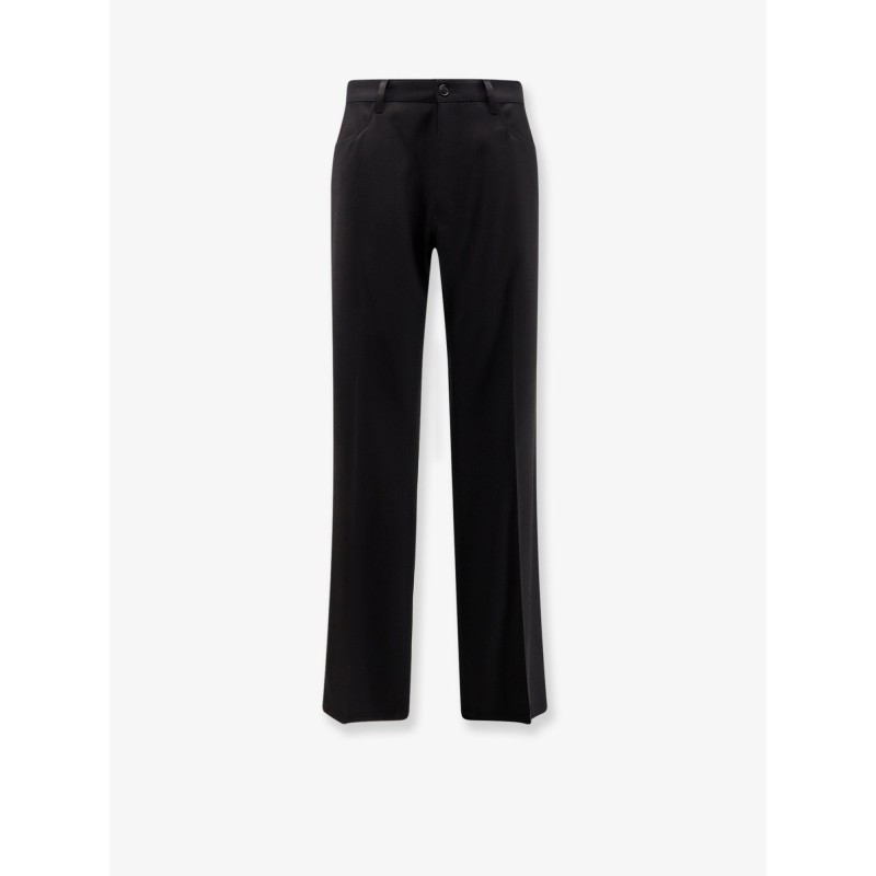 Straight Fit cotton trousers