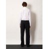 Straight Fit cotton trousers