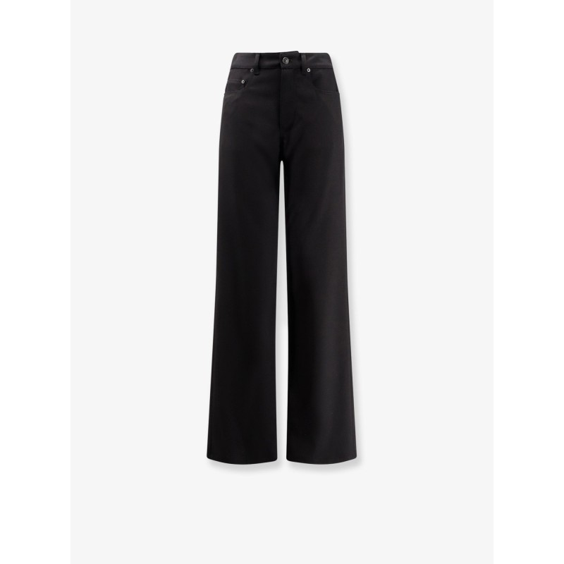 Stretch wool trousers