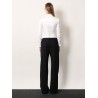 Stretch wool trousers