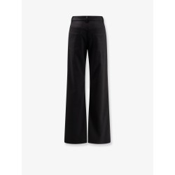 Stretch wool trousers
