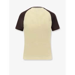 Cotton T-shirt with used effect