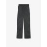 Madras wool and cashmere jogger trousers