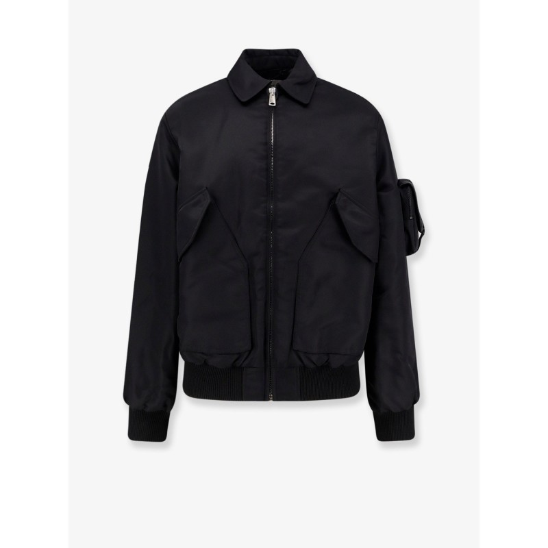 Recycled nylon bomber