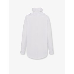 Cotton shirt with removable detail