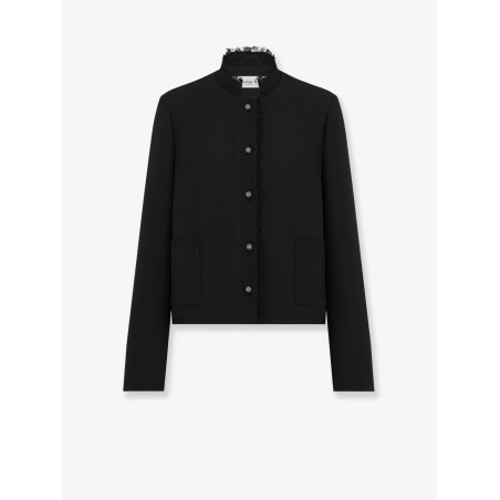 Wool and silk blazer