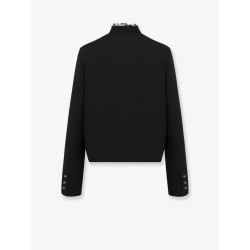 Wool and silk blazer