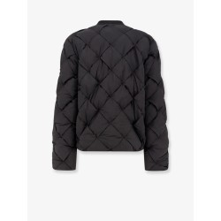 Featherless stretch nylon down jacket