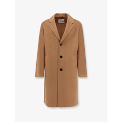 Outdoor wool coat