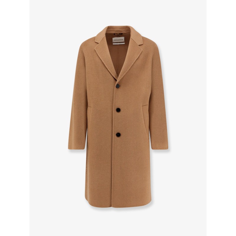 Outdoor wool coat