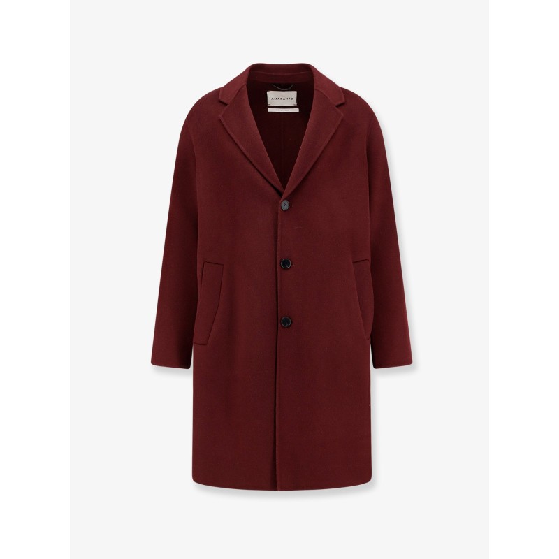 Outdoor wool coat