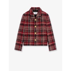 Madras wool, cotton and mohair blazer