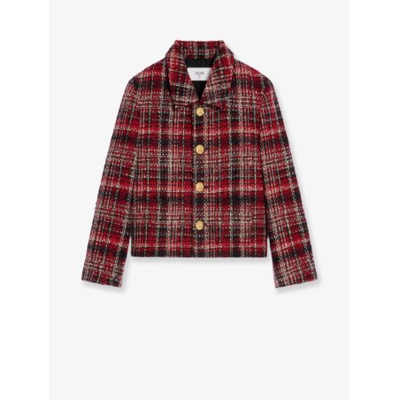 Madras wool, cotton and mohair blazer