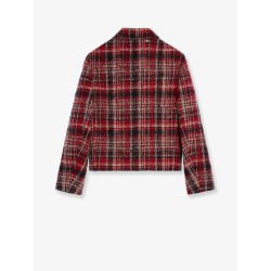 Madras wool, cotton and mohair blazer