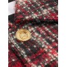 Madras wool, cotton and mohair blazer