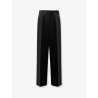 Viscose and wool trousers