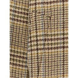 Madras coat with padding